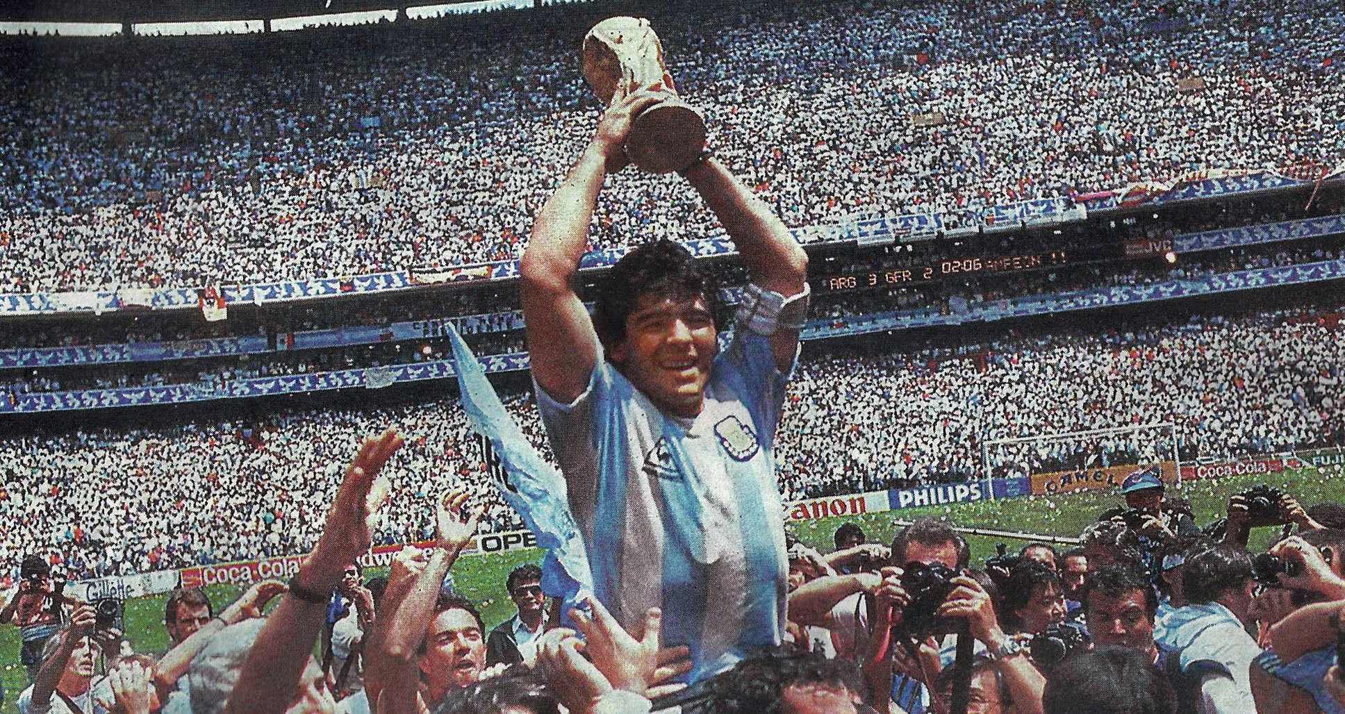 La Argentina de Maradona gana la Copa Mundial de la FIFA 1986