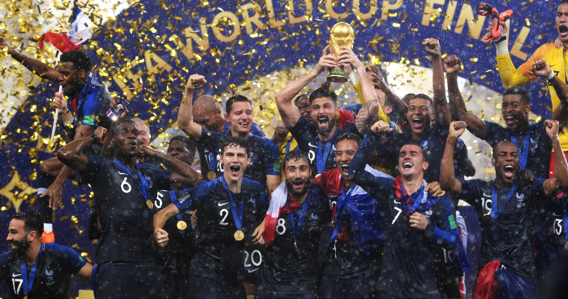 Francia, campeón de la Copa Mundial de la FIFA 2018