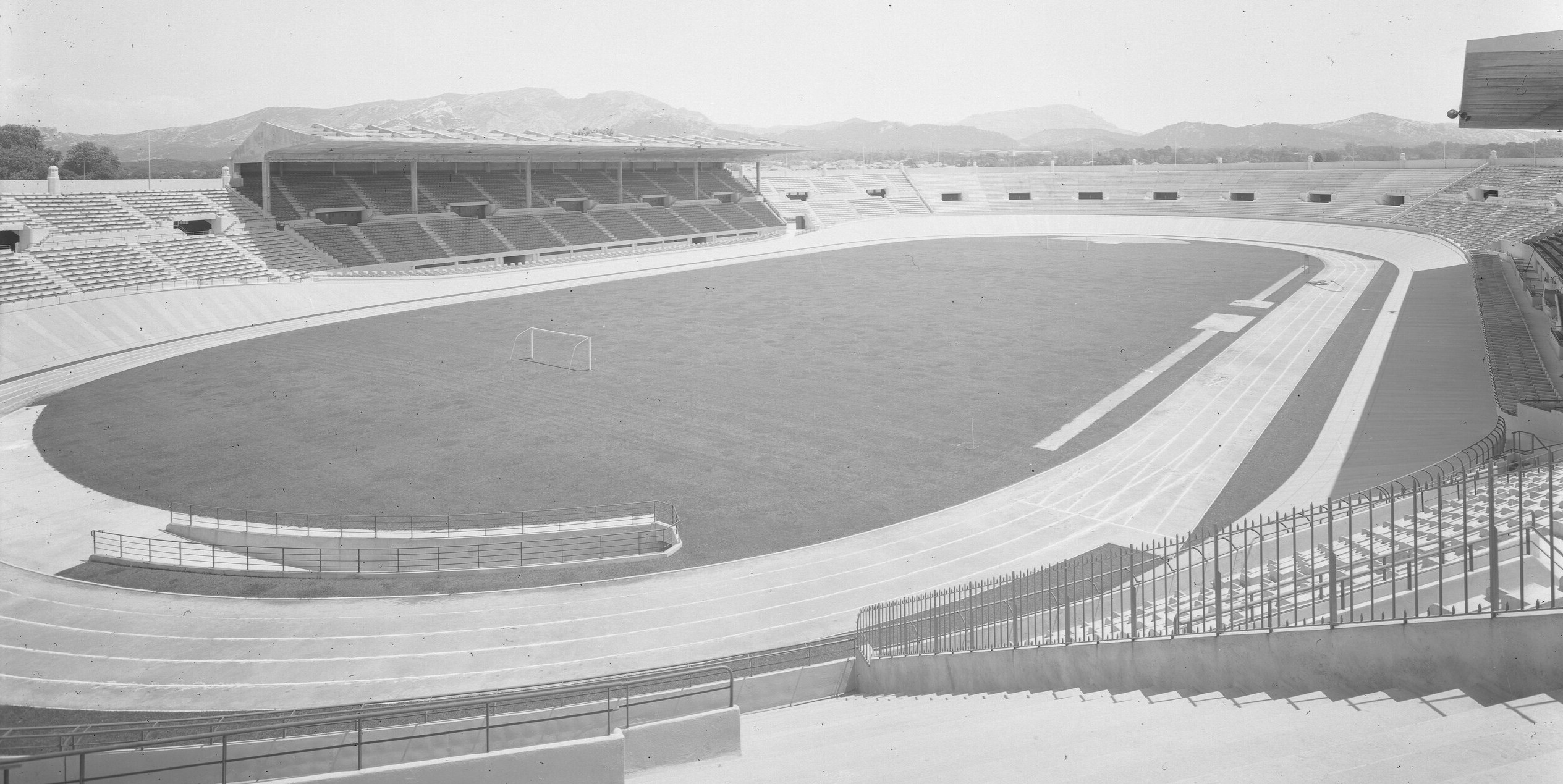 Estadio Vélodrome en 1937, Marsella, Francia