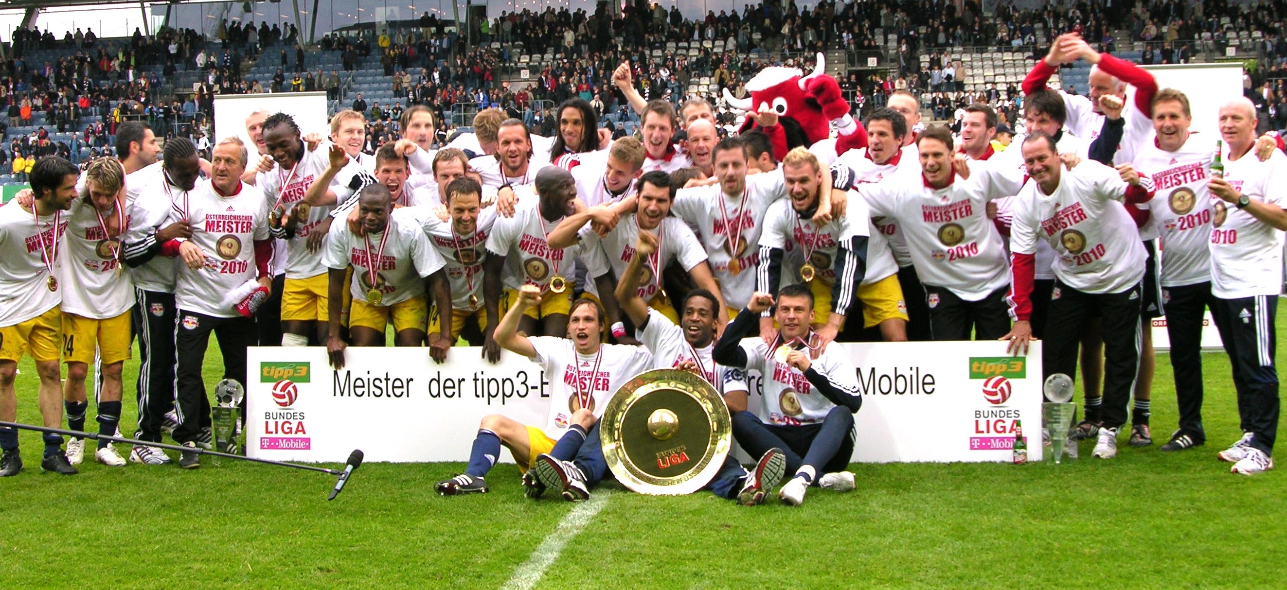 FC Red Bull Salzburgo, campeón de la Bundesliga 2009-10