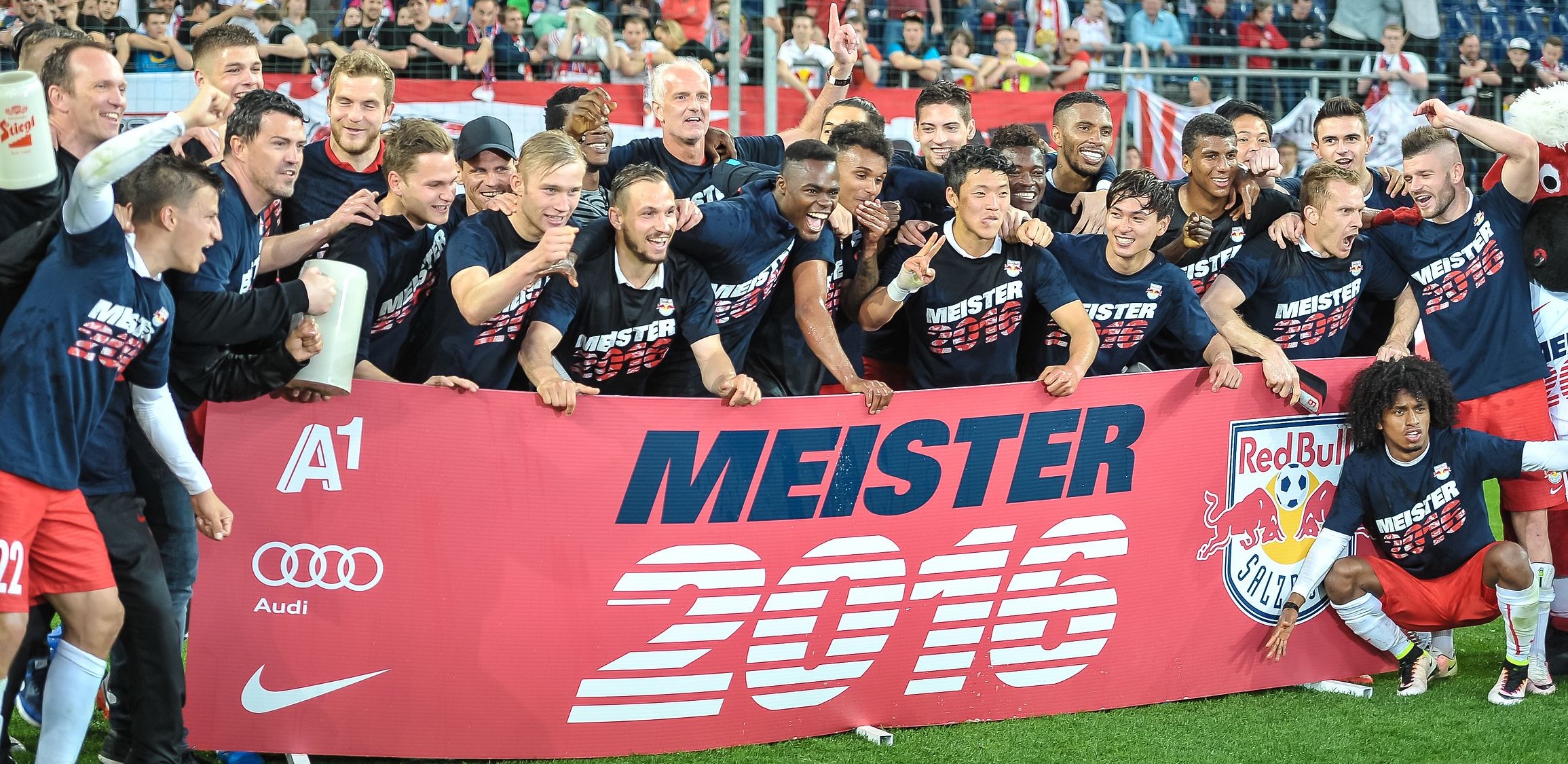 FC Red Bull Salzburgo, campeón de la Bundesliga 2015-16